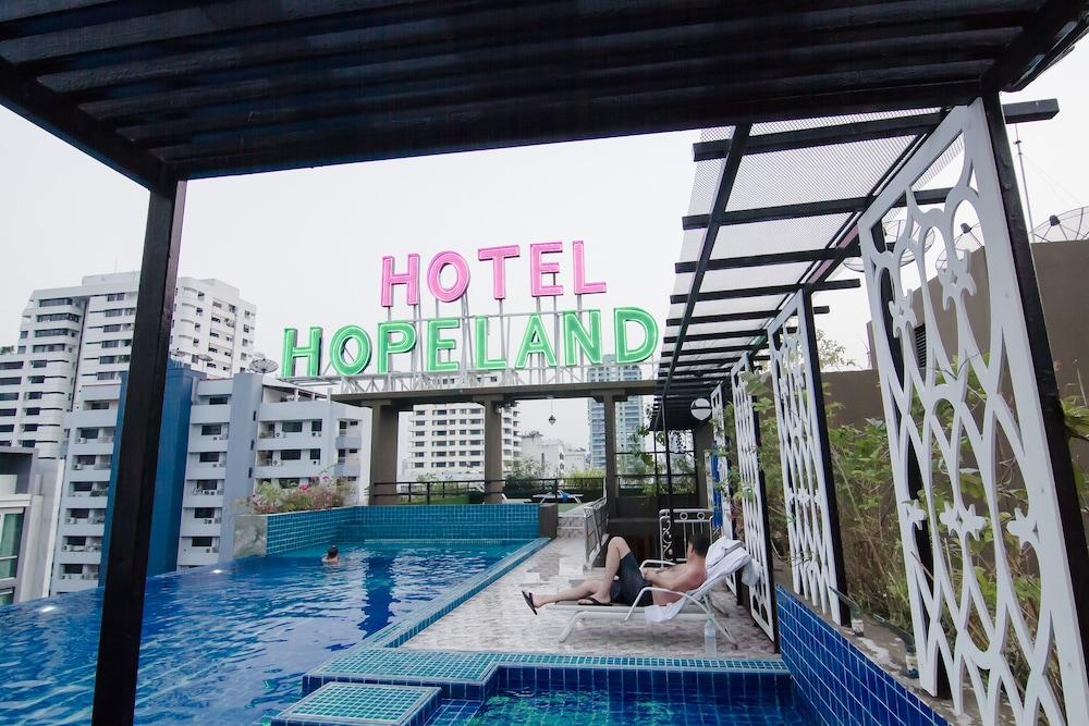 Hope Land Hotel&Residence Bangkok Exterior foto