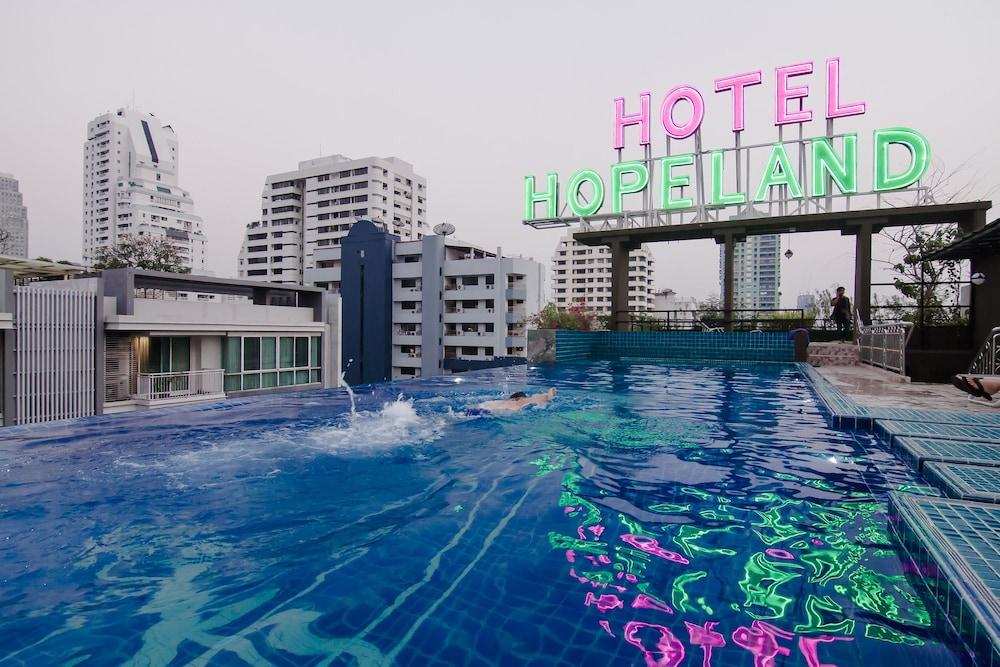 Hope Land Hotel&Residence Bangkok Exterior foto